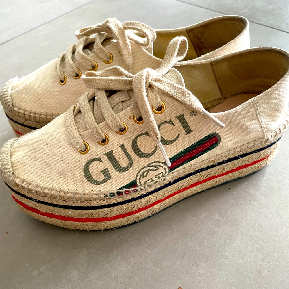 GUCCI Espadrilles Canvas Sneaker
